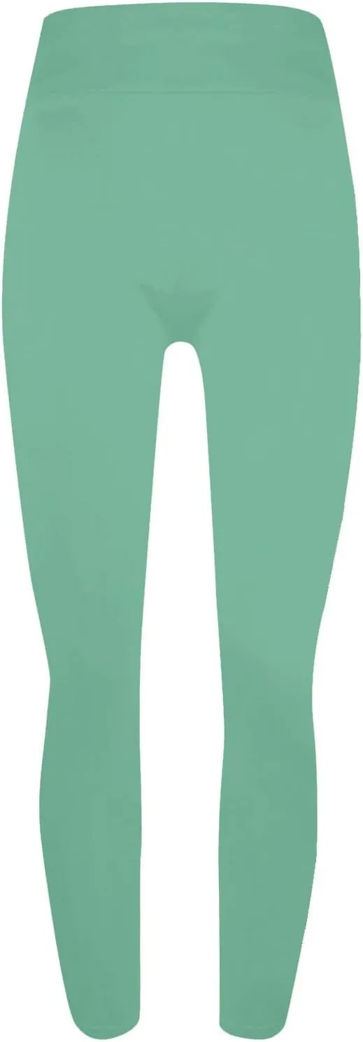 Womens Yoga Exercise Pant Soft Workout Leggings High Waisted Yoga Pants Sport Comfortable Jogger Casual Pant Leggings