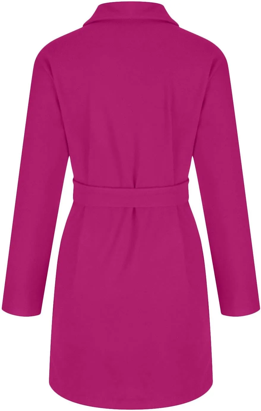 Wool Blend Coats for Women Winter Jackets Warm Peacoat Single Breasted Overcoats Long Trench Coat