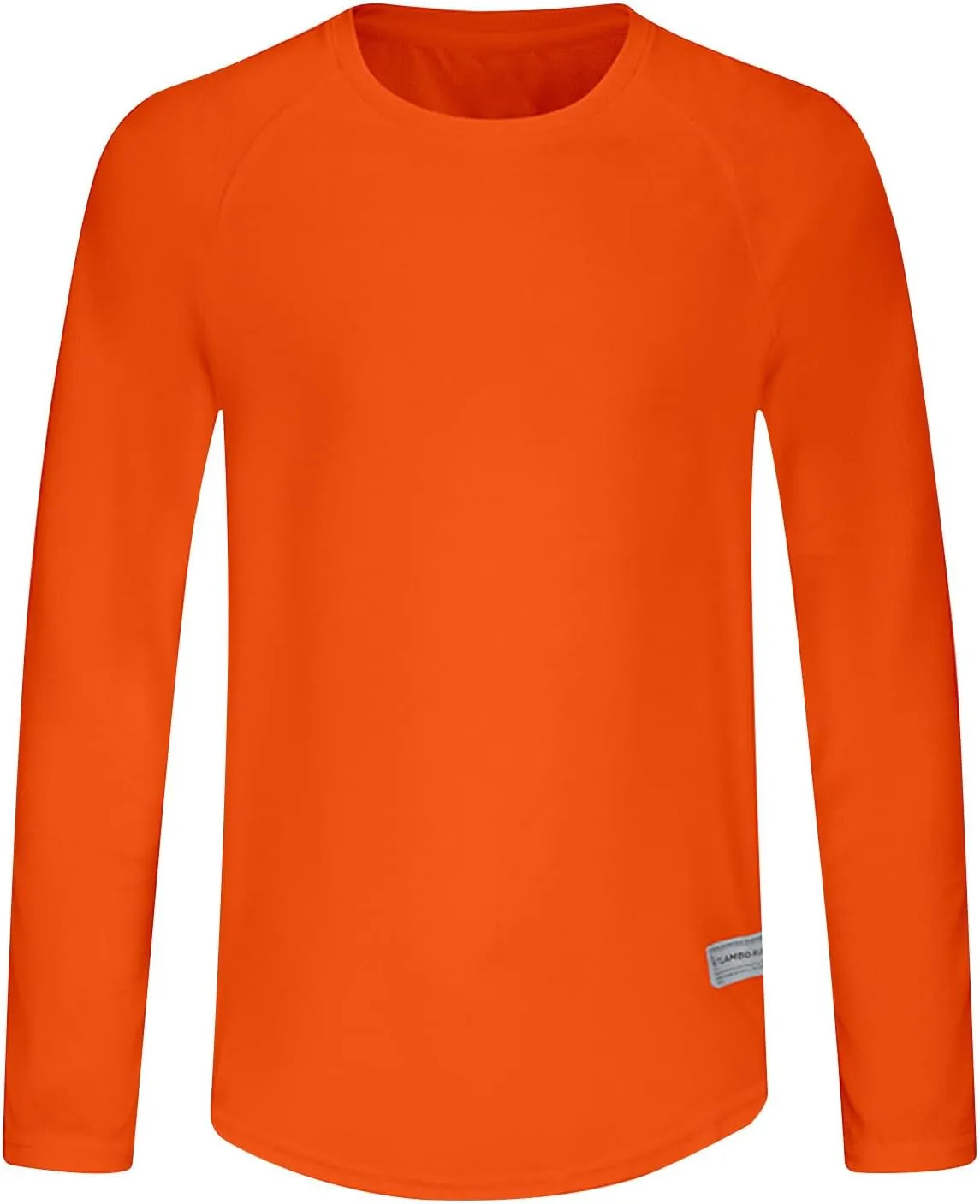 Workout Shirts for Men Lightweight Breathable Long Sleeve Athletic Running Gym Workout Tee Tops Casual Pullover