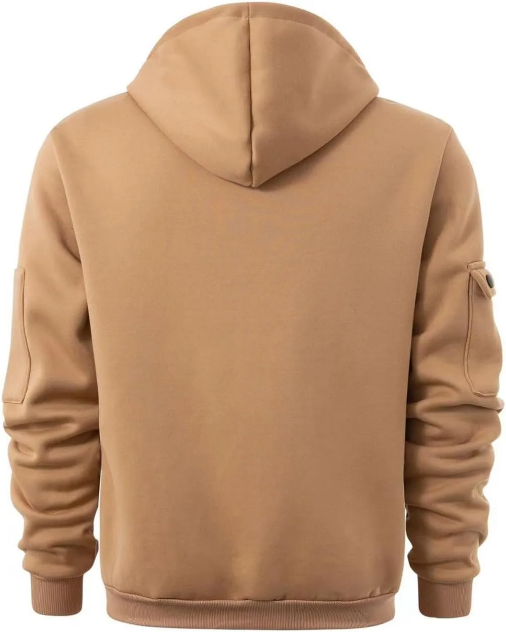 XIAXOGOOL Men's Lightweight Full-Zip Hoodie Casual Hoodies with Zip Pockets Long Sleeve Sweatshirt Sports Hooded Jacket