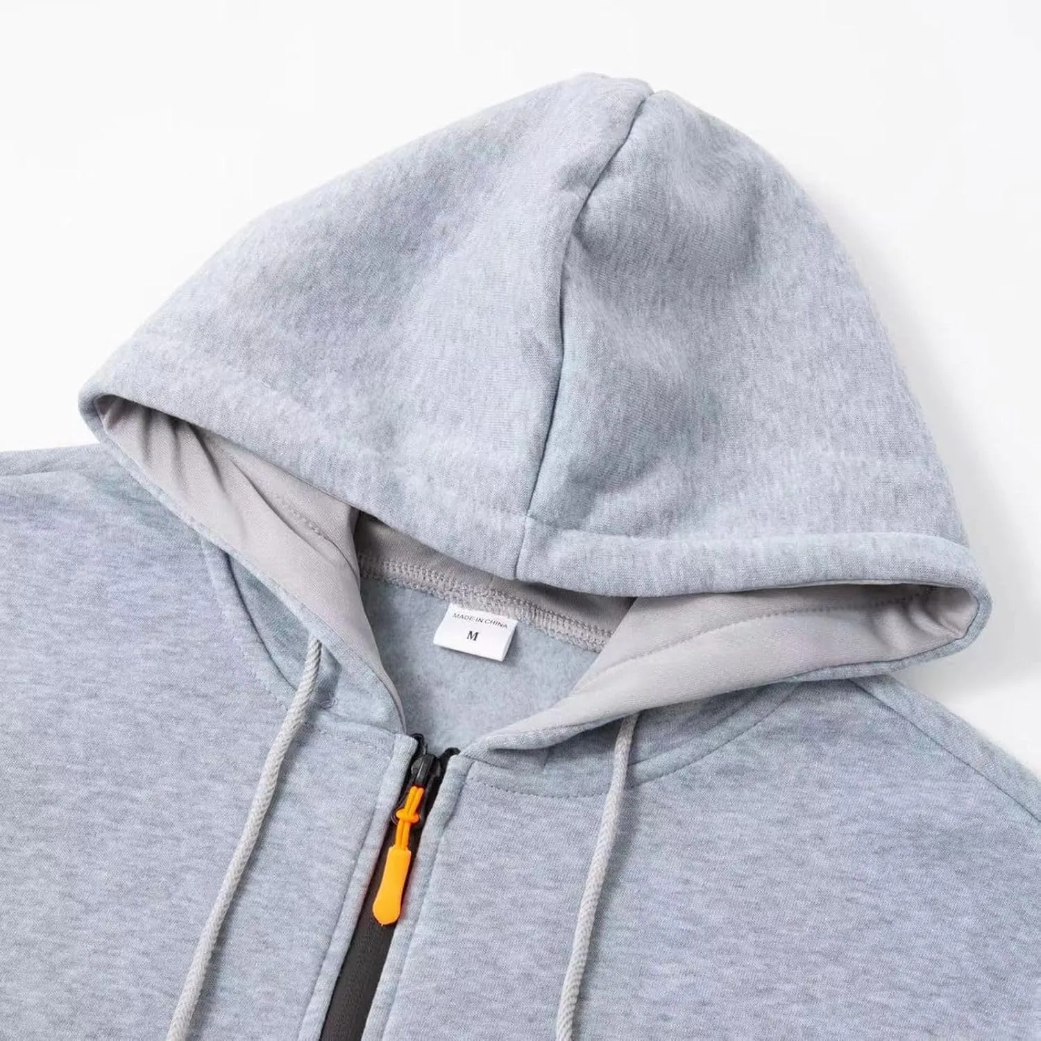 XIAXOGOOL Men's Lightweight Full-Zip Hoodie Casual Hoodies with Zip Pockets Long Sleeve Sweatshirt Sports Hooded Jacket