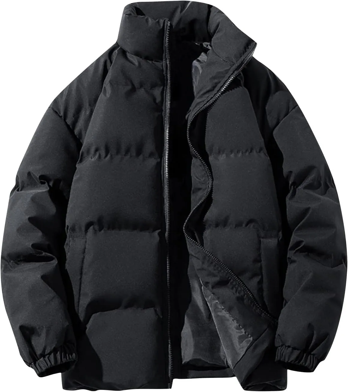 Ymosrh Men's Puffer Jacket Down Packable Jacket Lightweight Water-Resistant Insulated Jacket Men, M-5XL