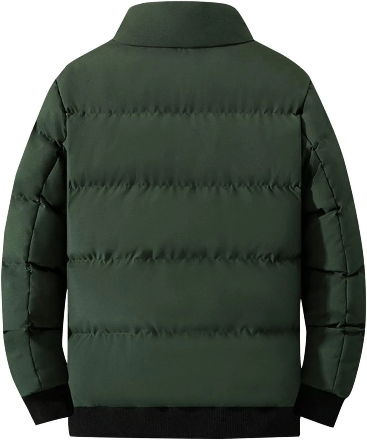 Ymosrh Men's Puffer Jackets Down Packable Jacket Lightweight Water-Resistant Insulated Jacket & Coats, XXL-7XL