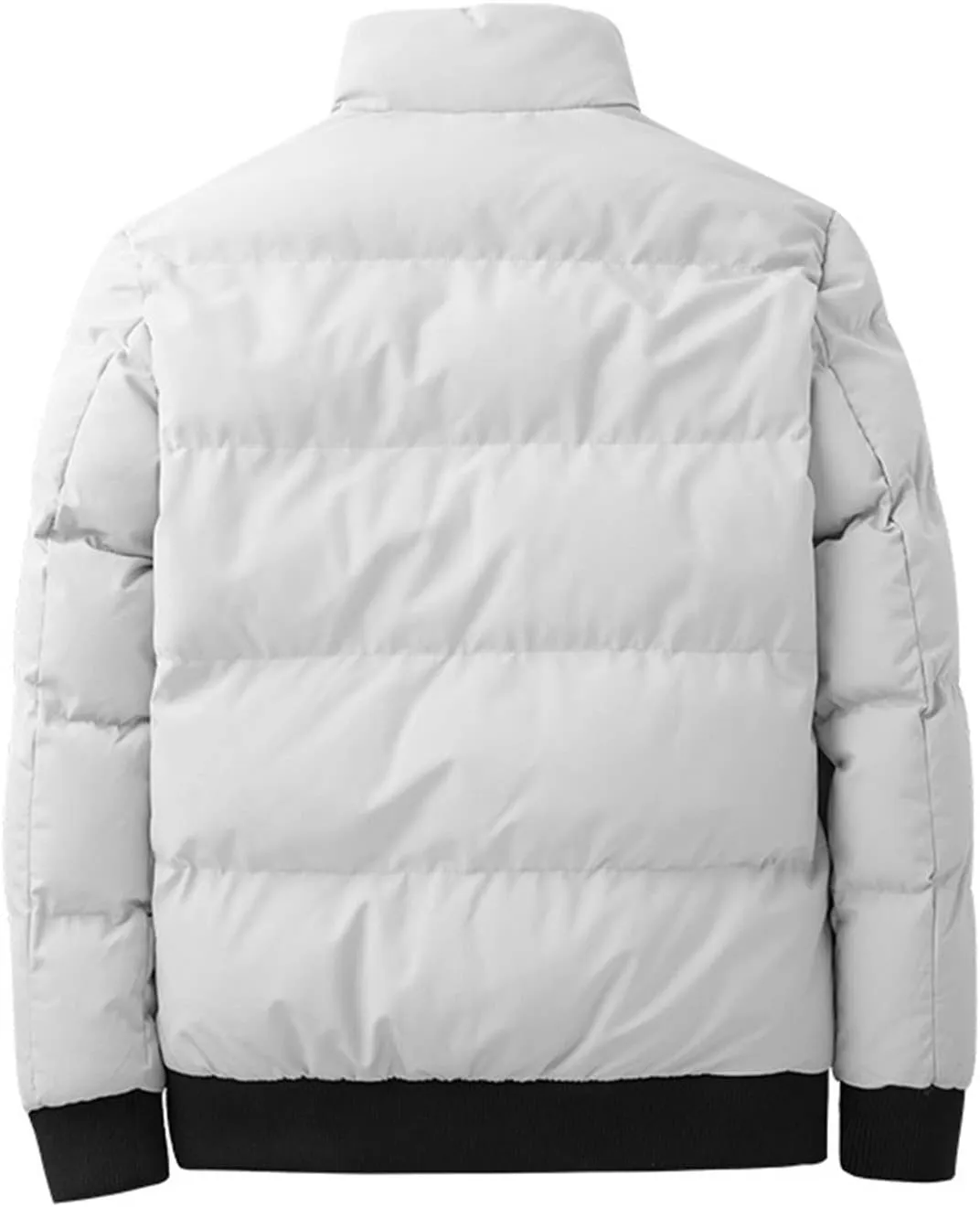 Ymosrh Men's Puffer Jackets Down Packable Jacket Lightweight Water-Resistant Insulated Jacket & Coats, XXL-7XL