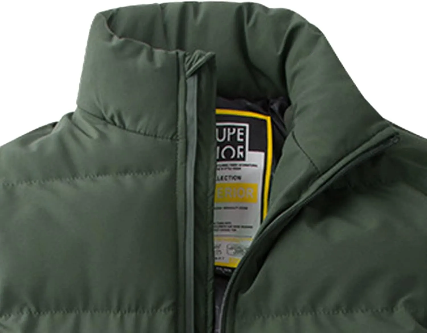 Ymosrh Men's Puffer Jackets Down Packable Jacket Lightweight Water-Resistant Insulated Jacket & Coats, XXL-7XL