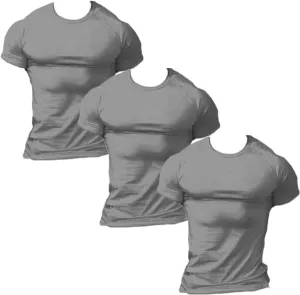ZUEVI Men's Workout Shirts Slim Fit Athletic Bodybuilding T-Shirts Short Sleeve Tees